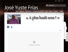 Tablet Screenshot of joseyustefrias.com